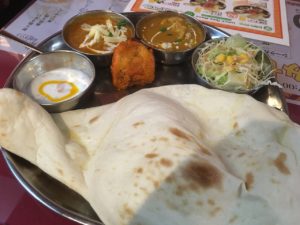 インド・アジアン料理 プルナ：小川町ターリーセット